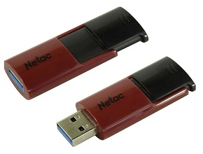  USB 3.0 128Gb Netac U182 red/black