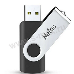  USB 3.0 256Gb Netac U505 black/silver