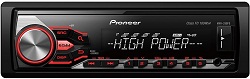 А/магн. PIONEER MVH-280FD MP3/USB/Fl без CD 4x100W