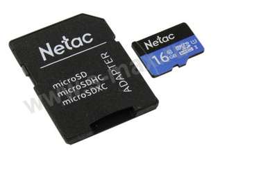  microSDXC  64Gb Netac CL10 + SD 90/10 Mbs