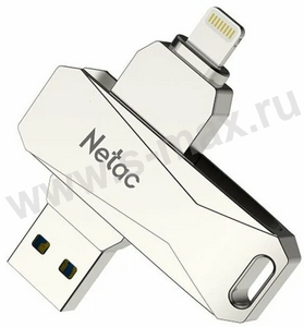  USB-C/USB3.0 32Gb Netac U782C silver