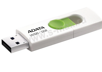 ���������� USB 3.0 32Gb A-Data UV320 whate/green