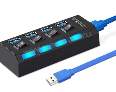 ������������ USB3.0 Smartbuy SBHA-7304 4-port � ��� ���