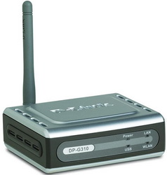 - D-Link DP-G310 802.11g WLan, USB