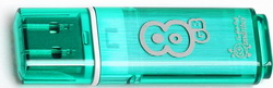  USB2.0  8Gb Smartbuy Glossy Green