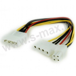   Molex (M)  Molex (F) + ATX