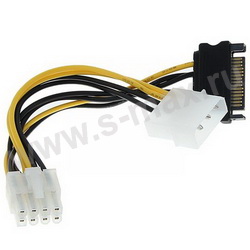 .   / PCI-E 8pin-->SATA+Molex