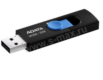 ���������� USB 3.0 32Gb A-Data UV320 black/blue