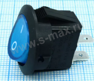 . ON-OFF 2pin RK2-13 1X1 250v 10a Blue 