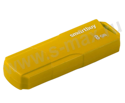 ���������� USB 2.0 8Gb Smartbuy Clue yellow