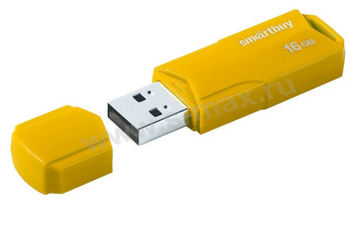 ���������� USB 2.0 16Gb Smartbuy Clue yellow
