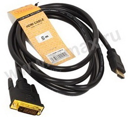  HDMI -- DVI  5m "TV-COM" 