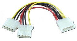   Molex (M)  2xMolex (F)