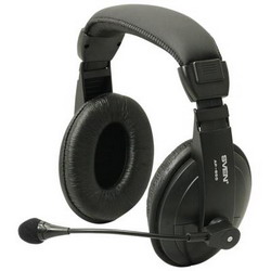 Наушники SVEN AP-860MV + микрофон черные