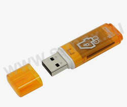 ���������� USB 2.0 4Gb Smartbuy Glossy Orange
