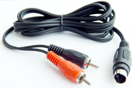  S-VHS4  -- 2RCA   1.8m  "VOTO"