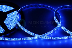 LED лента 12v IP65 5050 60LED 840Lm Rexant синяя