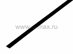 Термоусадка 4,0/2,0mm 1м черная