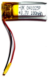  3.7V  180mAh  041025 Li-Pol