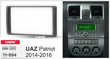  2din Carav 11-694 UAZ Patriot 12-16