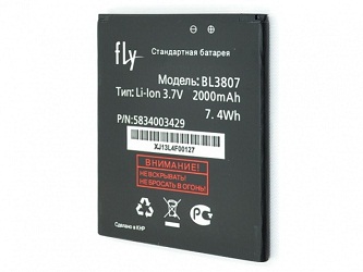  Fly BL3807  2000mAh Li ORIG.