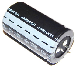 -  22000F  63V 3560 85C  LS Jamicon