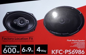 �� KENWOOD KFC-PS6986 4-Way  RMS 140W