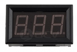 Вольтметр ACV RM37-VTR12R красная подсв., врезной