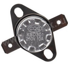 Термостат KSD301 250V 10A 260°C LBHL