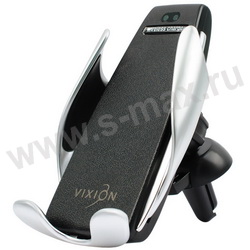 Держатель авто краб/воздуховод VIXION W13 Qi 10W
