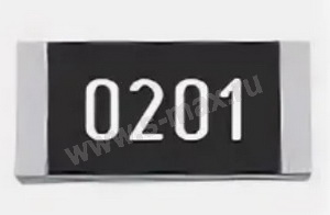  SMD 0201 0,05W 5%    100 