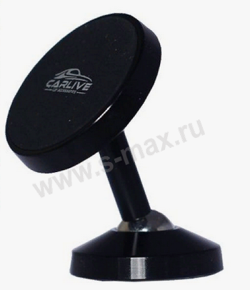 Держатель авто магнит/скотч CarLive SX38 black