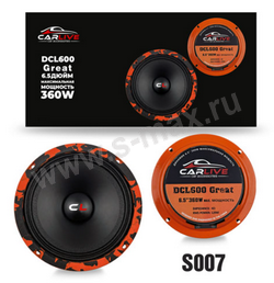 ��������� CarLive DCL600 Great  RMS 120W (2��.)