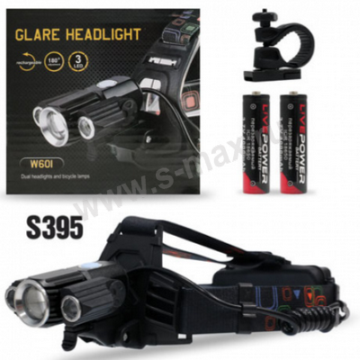 ������ �������� W601 S395 3LED 2x18650 3.5x1.35