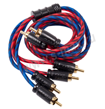 Шнур Kicx HS RCA24-100-SS в/пара (2RCA-4RCA) 1m