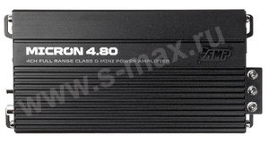 ������������� AMP MICRON 4.80 D RMS 4x80W