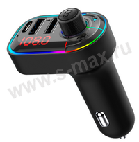 FM-трансмиттер ACV FMT-128B BT5.0/USB-A+C