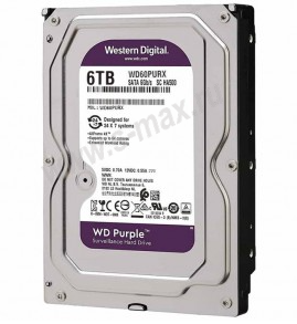 Накопитель HDD 3.5" 6Tb WD WD60PURX-64 5400rpm